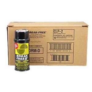 BreakFree CLP 2 Liquid 4oz Cleaner/Lubricant/Preservative 10/Box 