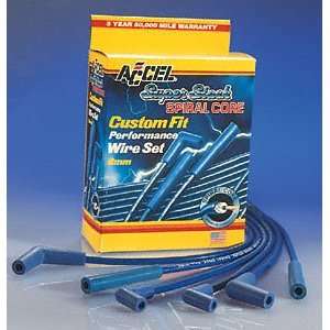  Accel 5069B 8 mm Super Stock Blue Spiral Wire Set 