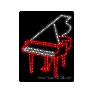  Pianos Outdoor LED Sign 31 x 24: Home Improvement