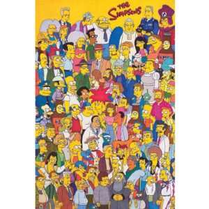  The Simpsons   Cast Oversized Poster