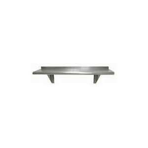  Wall Shelf   8 0 Wide x 18 Deep   All Welded Stainless 