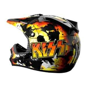  Rockhard Motocross Motorcycle Helmet   Kiss Large 