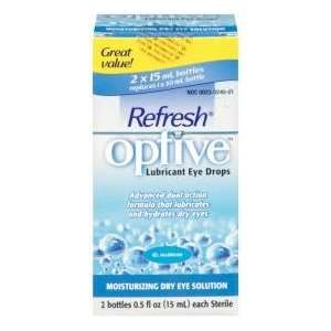    Optive Lubricant Eye Drops Size: 2X15 ML: Health & Personal Care