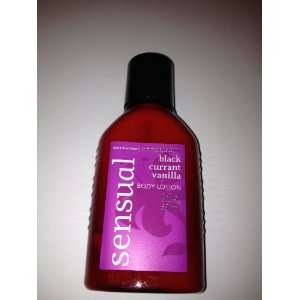  Bath&Body Works SENSUAL Black Currant Vanilla Body Lotion 