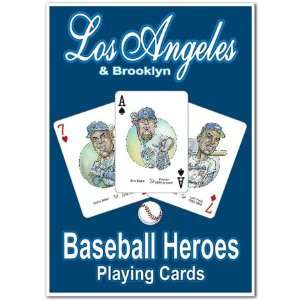    Hero Decks   Los Angeles Dodgers   Playing Cards: Toys & Games