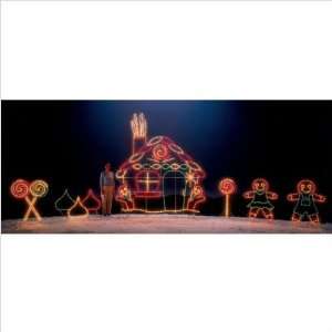   , 6642, 6640, 6639 Animated Gingerbread Scene: Patio, Lawn & Garden