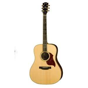   Acoustic Electric Guitar, Antique Natural: Musical Instruments