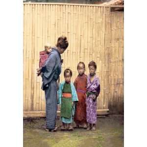  Woman with Children 24X36 Giclee Paper: Home & Kitchen