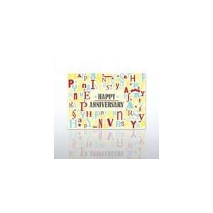  Classic Celebrations   Happy Anniversary   Multi Letters 