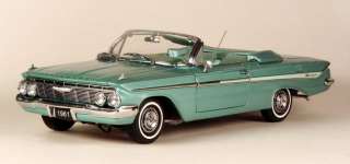 1961 Chevy Impala Convertible in Arbor Green 1:24  