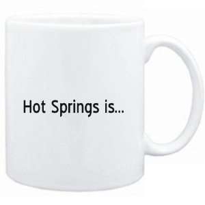  Mug White  Hot Springs IS  Usa Cities