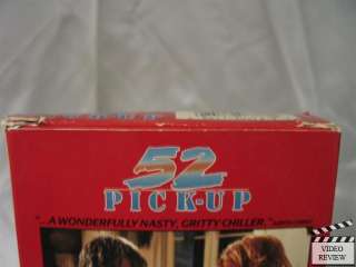 52 Pick Up VHS Roy Scheider, Ann Margret  