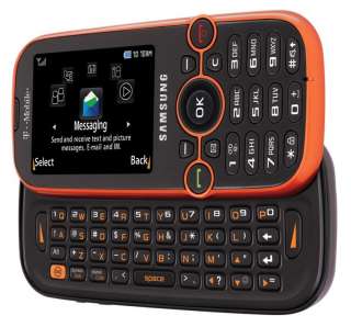  Samsung Gravity 2 Phone, Metallic Pumpkin (T Mobile): Cell 