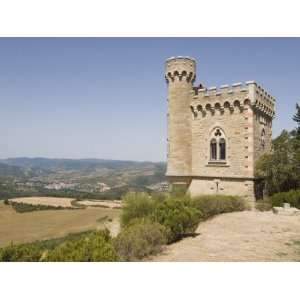 Tower, Rennes Le Chateau, Aude, Languedoc Roussillon, France, Europe 