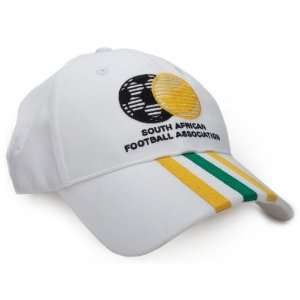  South Africa adidas 3 Stripe Mens Adjustable Hat: Sports 