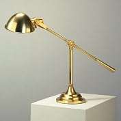 Product Image. Title: Alvin Boom Table Lamp Antique Brass