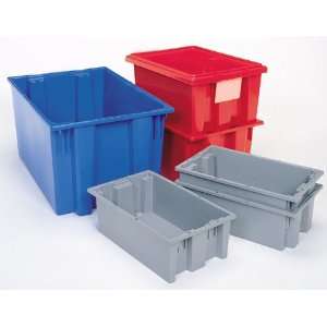  Nest and Stack Tote Bin   3 ea.   23 1/2L x 19 1/2W x 13 