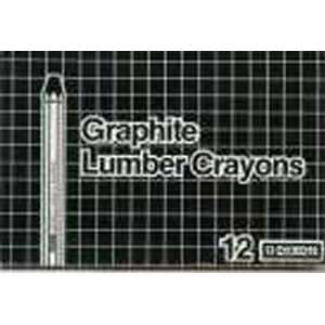 Dixon 36200 Hard Graphite Crayons   12 per Box