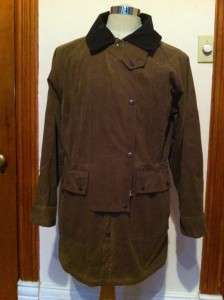 KAKADU AUSTRALIAN OILSKIN WAXED COTTON DUSTER COAT MENS SMALL  