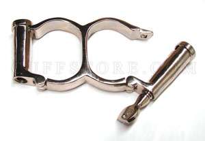 KUB Double Cylinder Darby Irish 8 Handcuffs Cuffs Large  
