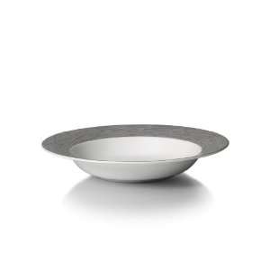  Mikasa Spun Charcoal 9 1/2 Inch Soup Bowl: Kitchen 