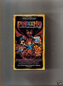 PINOCCHIO AND THE EMPEROR OF THE NIGHT 91 MINS 1991 VHS  