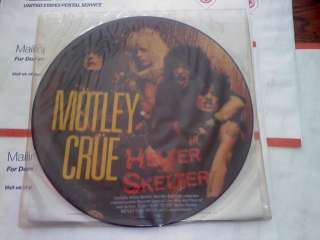 Motley Crue Helter Skelter Picture Disc LP w/insert USA  
