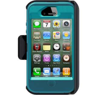 OTTERBOX DEFENDER SERIES LIGHT TEAL/DEEP TEAL CASE IPHONE 4S 4G ALL 