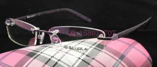 new fashion rimless acetate frame purple eyeglasses 3C  