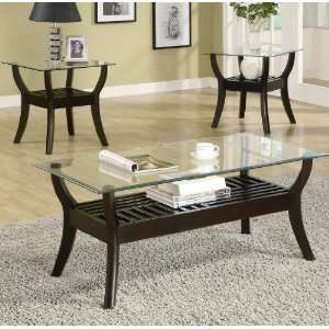  3 Piece Occasional Table Sets Coffee and End Table Set w 