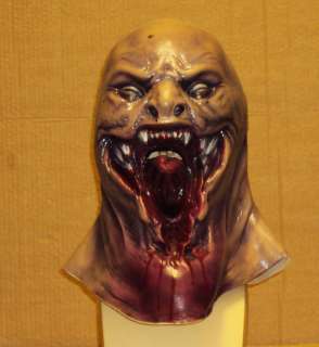   Blood Bag Vampire Dracula Fanged Zombie Halloween Costume Mask  