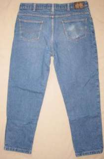 Mens 38x30 Guide Gear flannel lined denim jeans (tag = 40x32)  