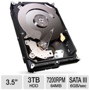  Hdd 3Tb 7200Rpm Sata600 64Mb By Seagate Technology 