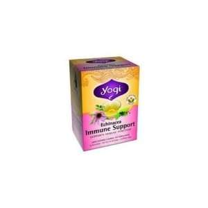 Yogi Echinacea Immune Tea (3x16 bag):  Grocery & Gourmet 