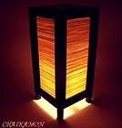 Japanese Chinese Bedside Oriental Table Lamp Shades