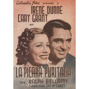 The Awful Truth Poster Spanish 27x40 Irene Dunne Cary Grant Ralph 