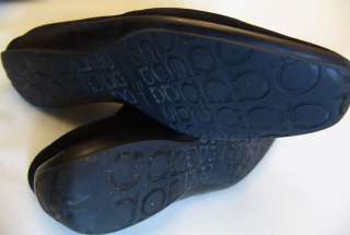 100% Authentic Men’s Black Chamois Salvatore Ferragamo Shoes Size 8 