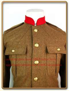 WW1 Belgian Army Infantry Servie Dress Tunic S XXL  