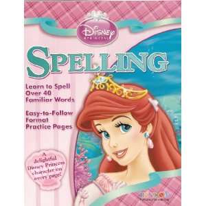  Disney Princess Spelling Workbook 
