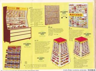 rare Matchbox/Lesney dealer catalog Canada 1970  