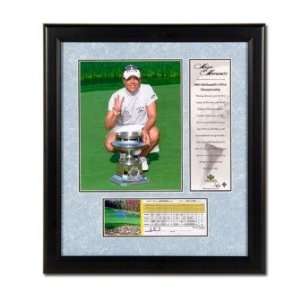  UD LPGA Annika Sorenstam Framed 17x19 05 McDonalds LPGA 