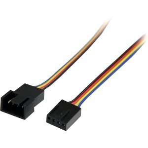  StarTech 12in 4 Pin Fan Power Extension Cable. 12IN 4PIN TO 4PIN 