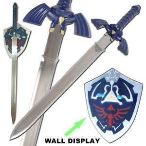 Zelda Princess Hyrule Link Master Hylian Shield Plaque and Sword 15 