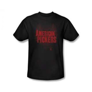   Pickers Scroll Flight Logo History Channel TV Show T Shirt Tee  