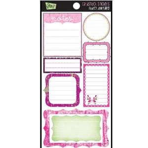   : Glitz AUDREY Cardstock Stickers   Journaling: Arts, Crafts & Sewing