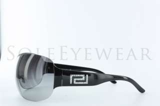 NEW Versace 2108 1009 11 Black / Grey Grad Sunglasses  