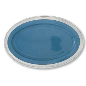  Match Pewter Convivio Small Oval Platter