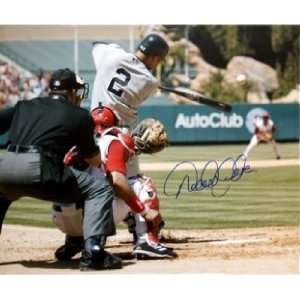    Derek Jeter Signed Yankees 16x20 vs. Angels: Sports & Outdoors
