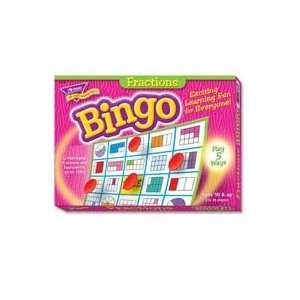  Trend Enterprises Products   Fractions Bingo Game, 3 36 
