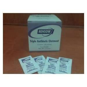 RENSOW Triple Antibiotic Ointment (Foil Pack)144 Box Case of 12 boxes 